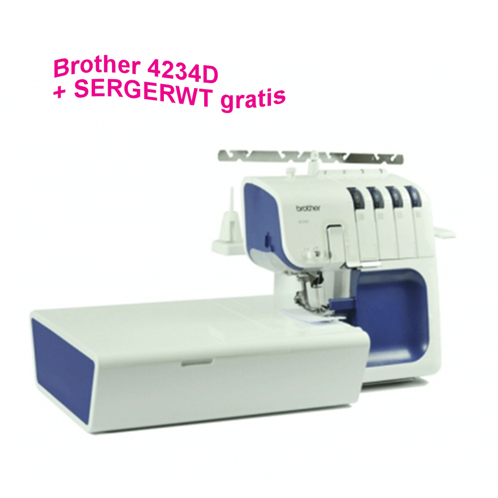 Overlock Brother 4234D + stolik SERGERWT gratis!