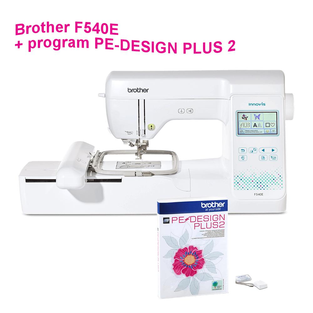 Hafciarka Brother F540E + program PEDPLUS2 gratis!