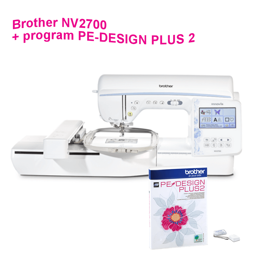 Maszyno-hafciarka Brother NV2700 + program PEDPLUS2 gratis!