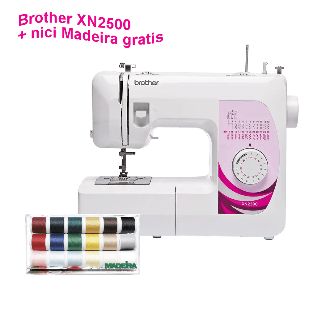 Maszyna Brother XN2500 + nici Madeira gratis!