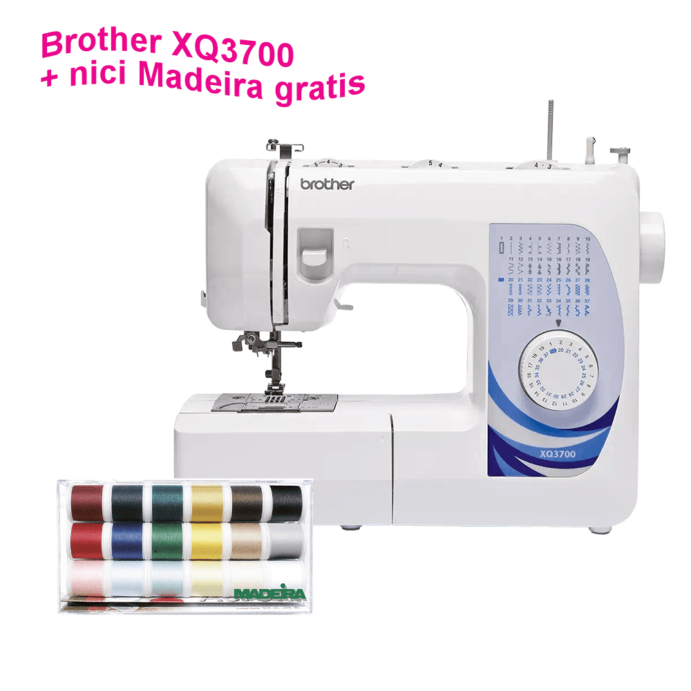 Maszyna Brother XQ3700 + nici Madeira gratis!